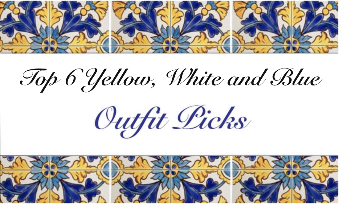 Top 6 White, Blue and Yellow Outfit Picks! - House of Bellator